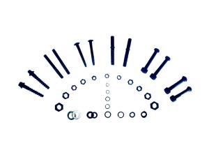 螺旋道釘、螺紋道釘、方道釘、魚尾螺栓及螺母、平墊、彈墊